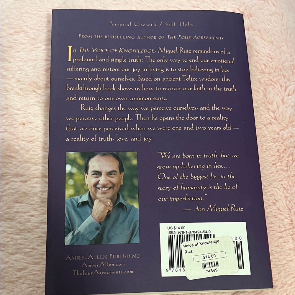 The Voice of Knowledge Book by Don Miguel Ruiz - Picture 2 of 3